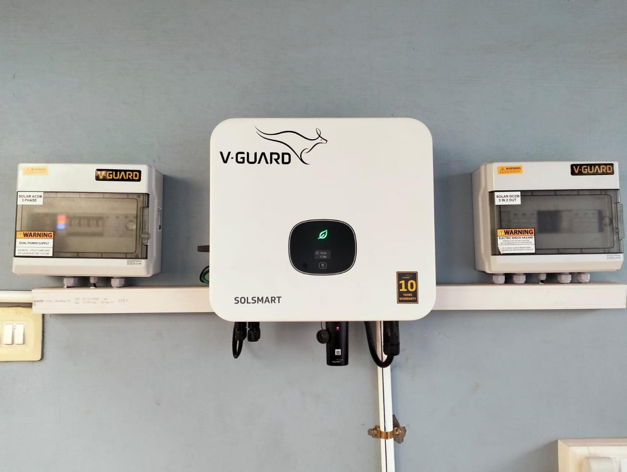 V-GUARD SOLAR ROOFTOP POWER SYSTEM-6KW