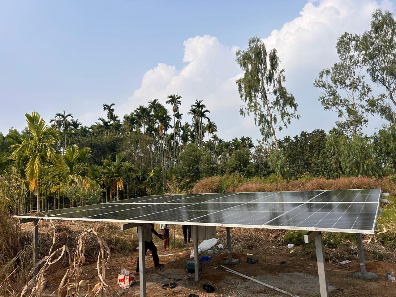 V GUAR SOLAR PUMPSET 6HP